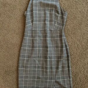 Banana Republic Sleeveless Plaid Dress